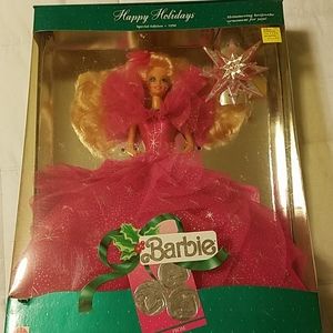 1990 Happy Holidays Barbie